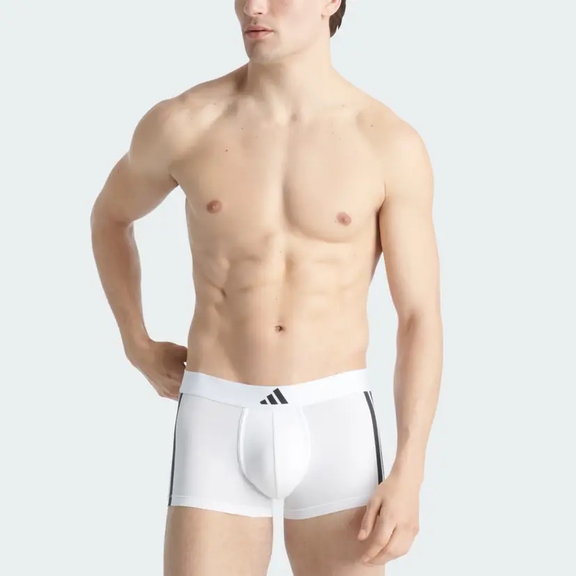 Adidas Active Flex Cotton 3-Stripes Low Rise Kort 2-Pack Undertøy