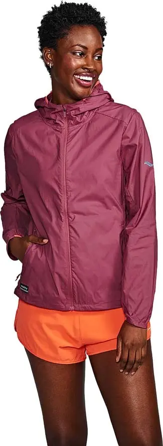 Saucony Saucony Women's Peregrine Packaway Jacket Terra