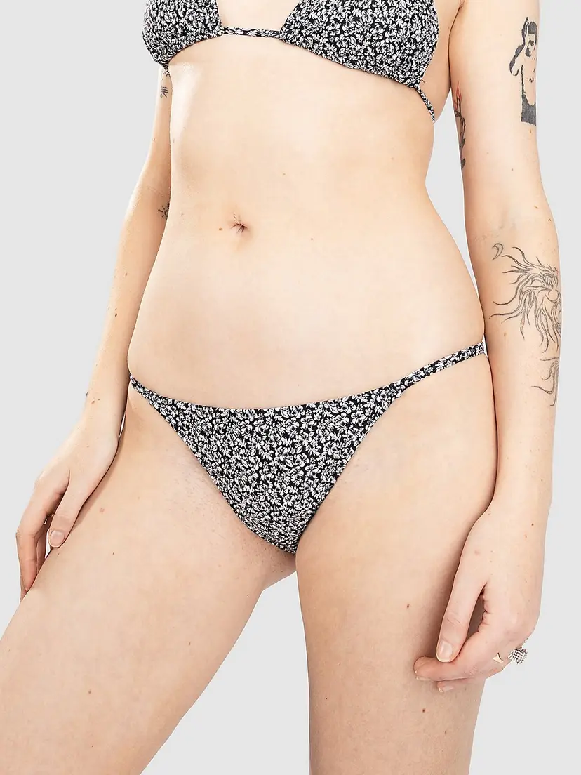 Hurley Hurley Capitolo Tab Side Bikinitruse svart