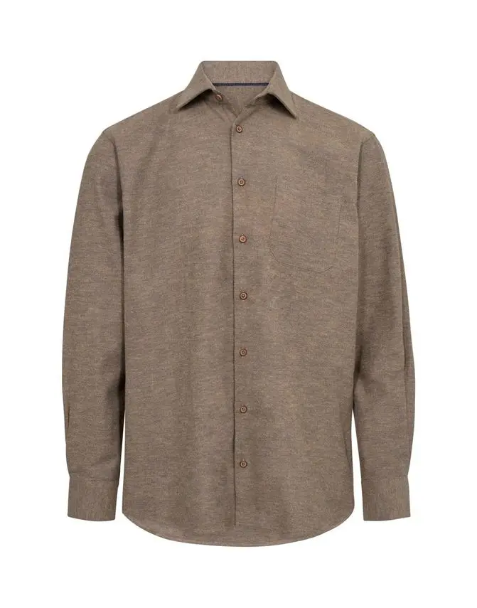 Black Blue Shirt l/s regular fit