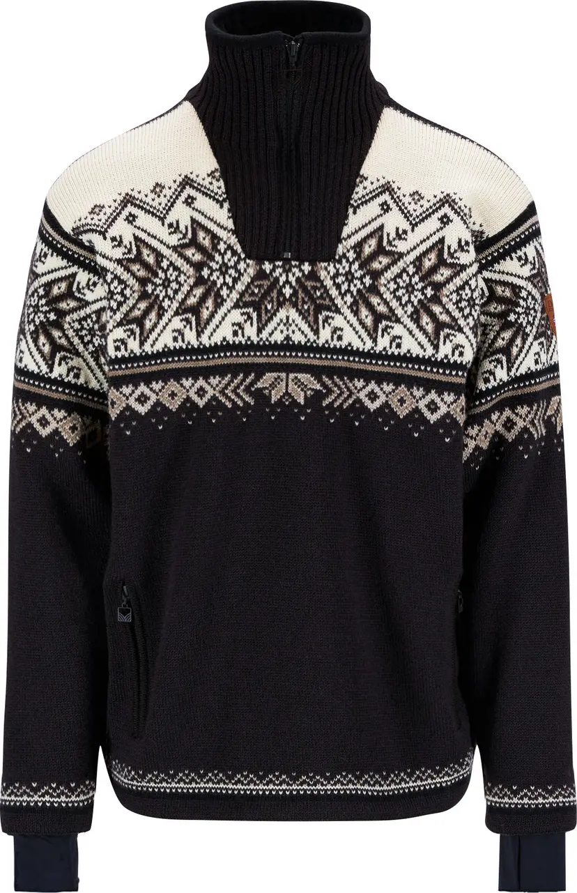 Dale of Norway Dale of Norway Men's Vail Weatherproof Sweater Mountain Stone/Offwhite