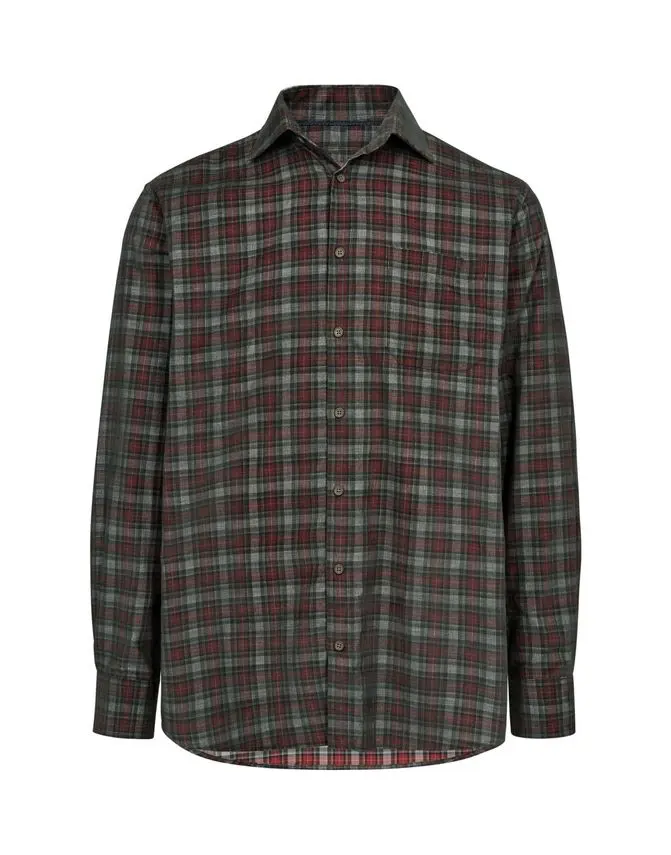Black Blue Shirt l/s regular fit