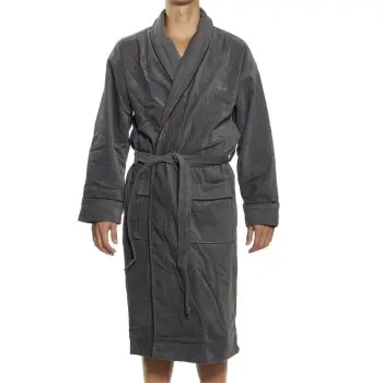 JBS of Denmark JBS Bath Robe Grå bomull 3XL Herre