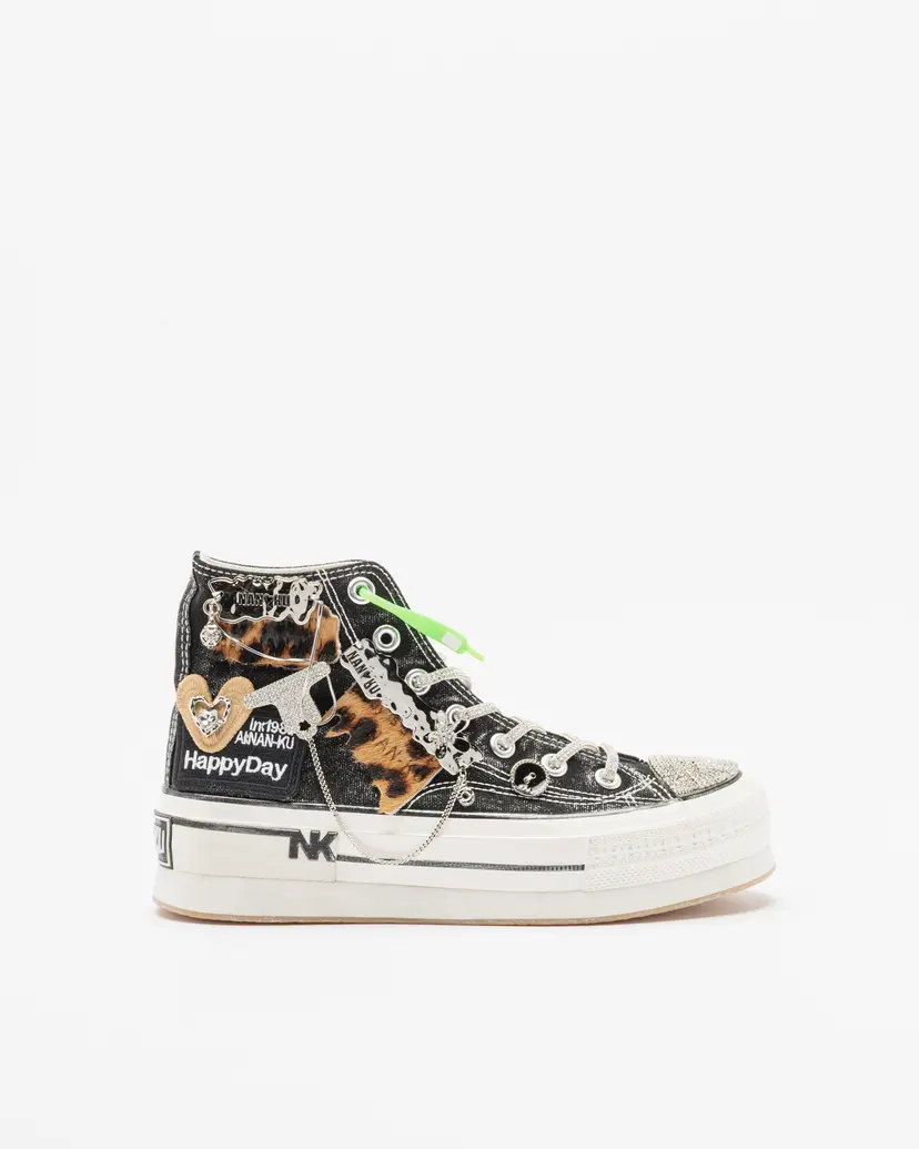 Nan-Ku Couture Nan-Ku Couture EFA-03 Black High-top sneakers