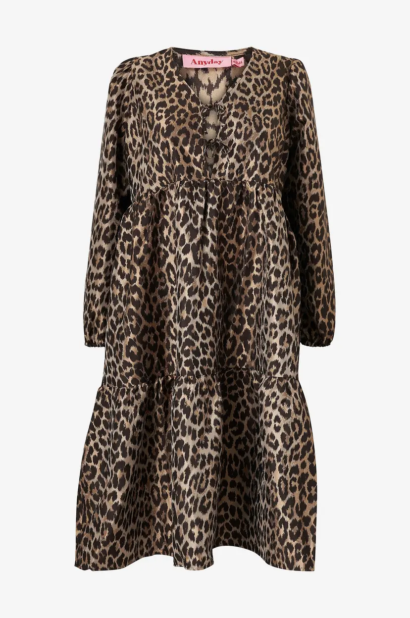 Anyday Kjole Ciana 116 - Dress - Brun
