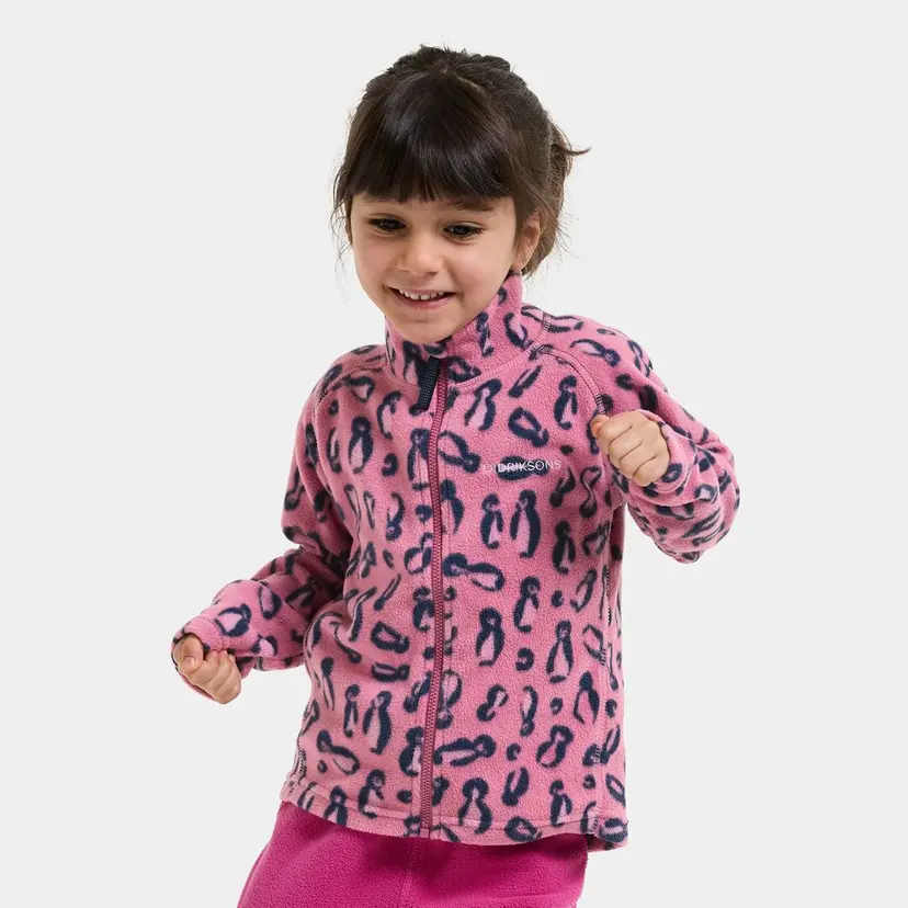 Didriksons Monte Printed Kids' Full-Zip