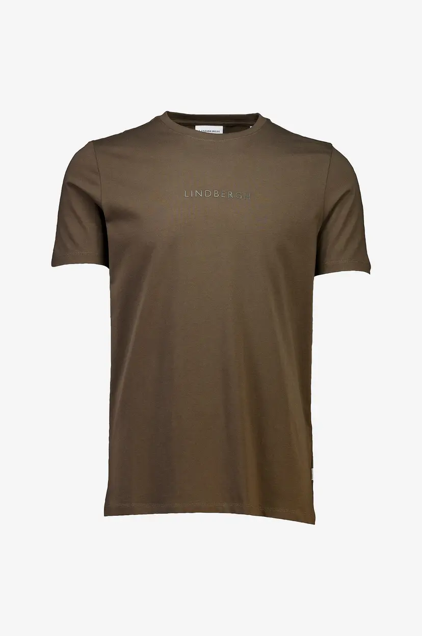 Lindbergh T-skjorte Lindbergh Print Tee S/S - Brun