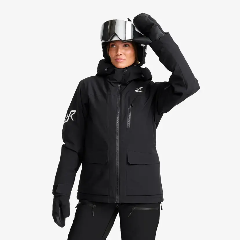 RevolutionRace AccXel Insulated 2L Ski Jacket Dame Black