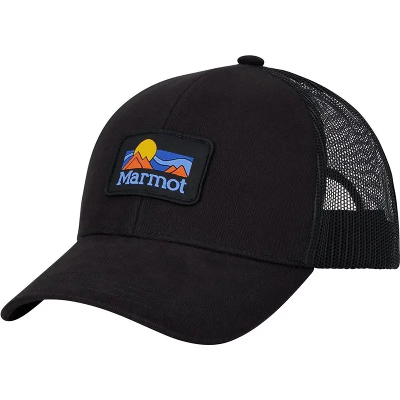 Marmot Marmot Retro Trucker Hat Black
