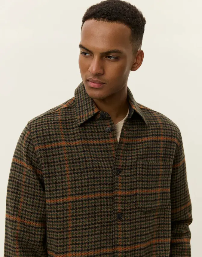 Les Deux Kody Houndstooth Overshirt