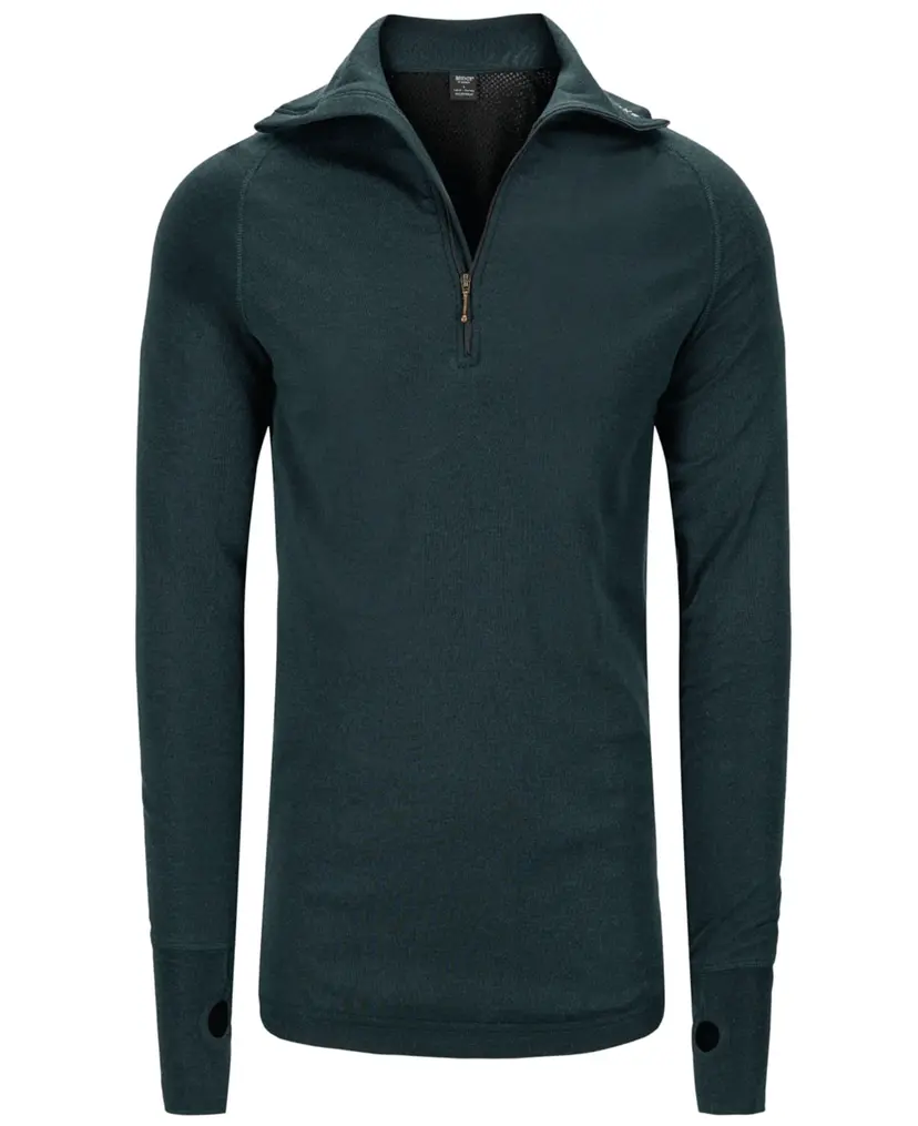 Brynje Brynje Arctic Zip Polo Shirt Green
