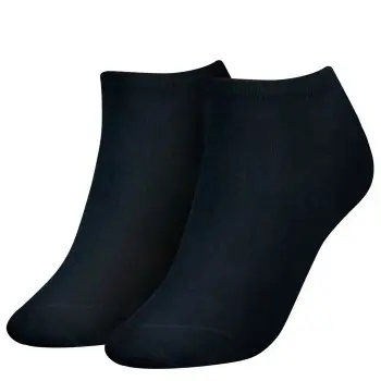 Tommy Hilfiger Tommy Hilfiger Strømper 2P Women Sneaker Sock Blå Str 39/42 Dame