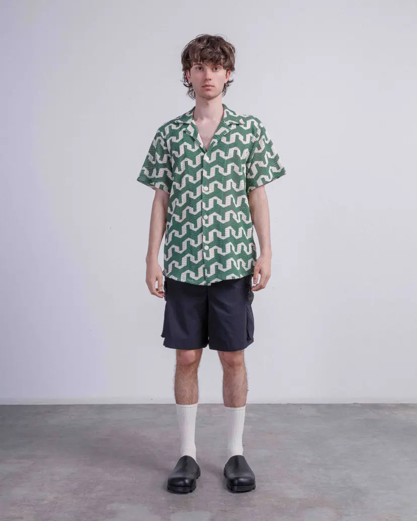 Oas OAS Atlas Cuba Green Short sleeve shirt