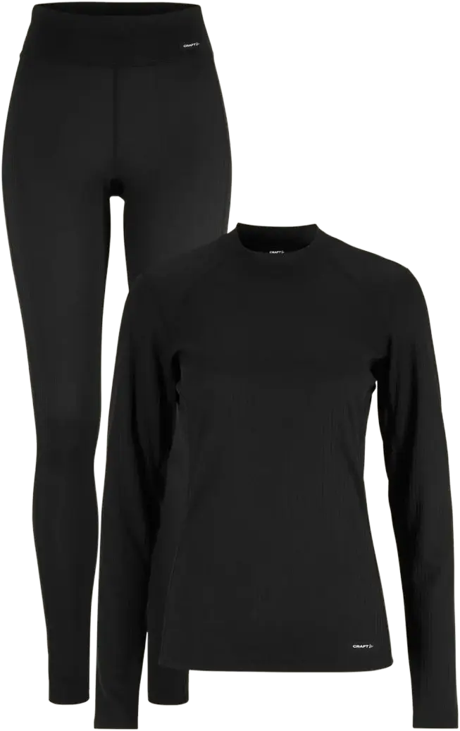 Craft Craft Women's Baselayer Set 2 Black
