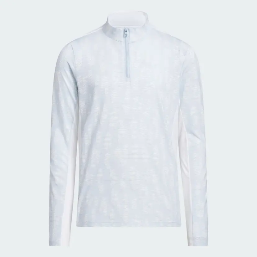 Adidas GIRLS LONG SLEEVE QUARTER ZIP MOCK Polo Shirt