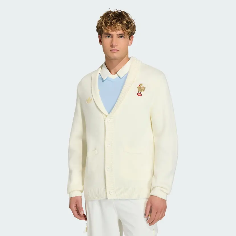 Adidas Frankrike Rugby 120 Years Cardigan