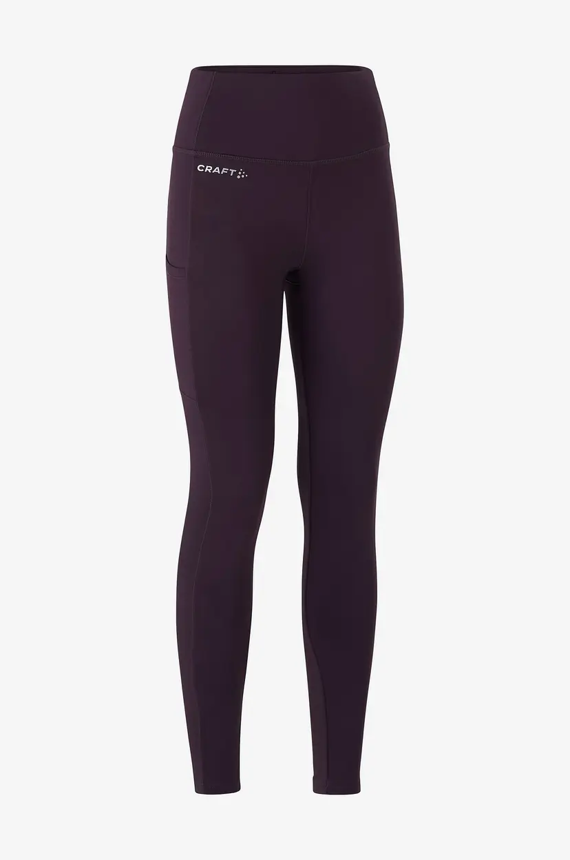 Craft Treningstights ADV Essence High Waist Warm Tights W - Lilla