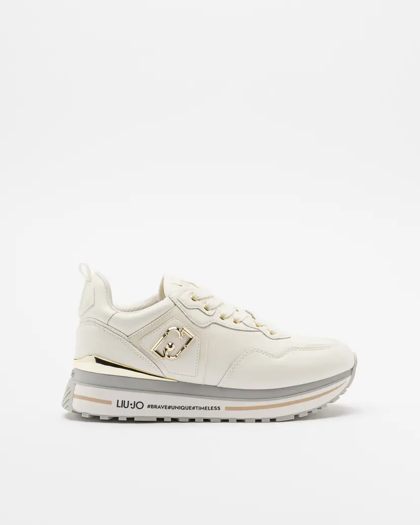 Liu Jo Liu Jo Maxi Wonder White Sneakers