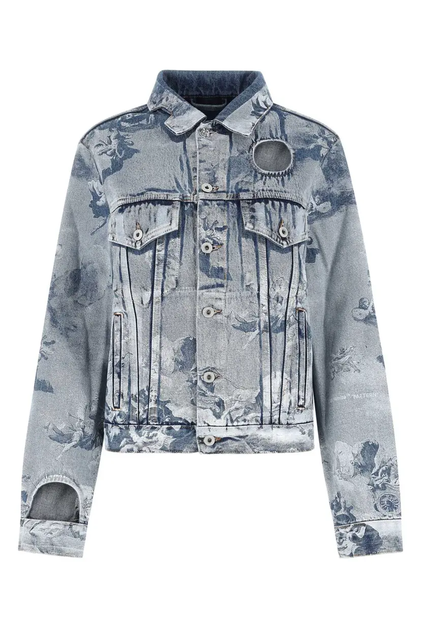 Off White Off-White Denimjakker – Blå