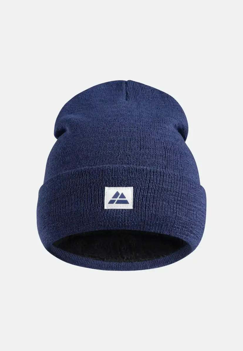 DANISH ENDURANCE Renew Fleece Beanie, Blød og Varm Hue til Kolde Dage, Blå, DANISH ENDURANCE
