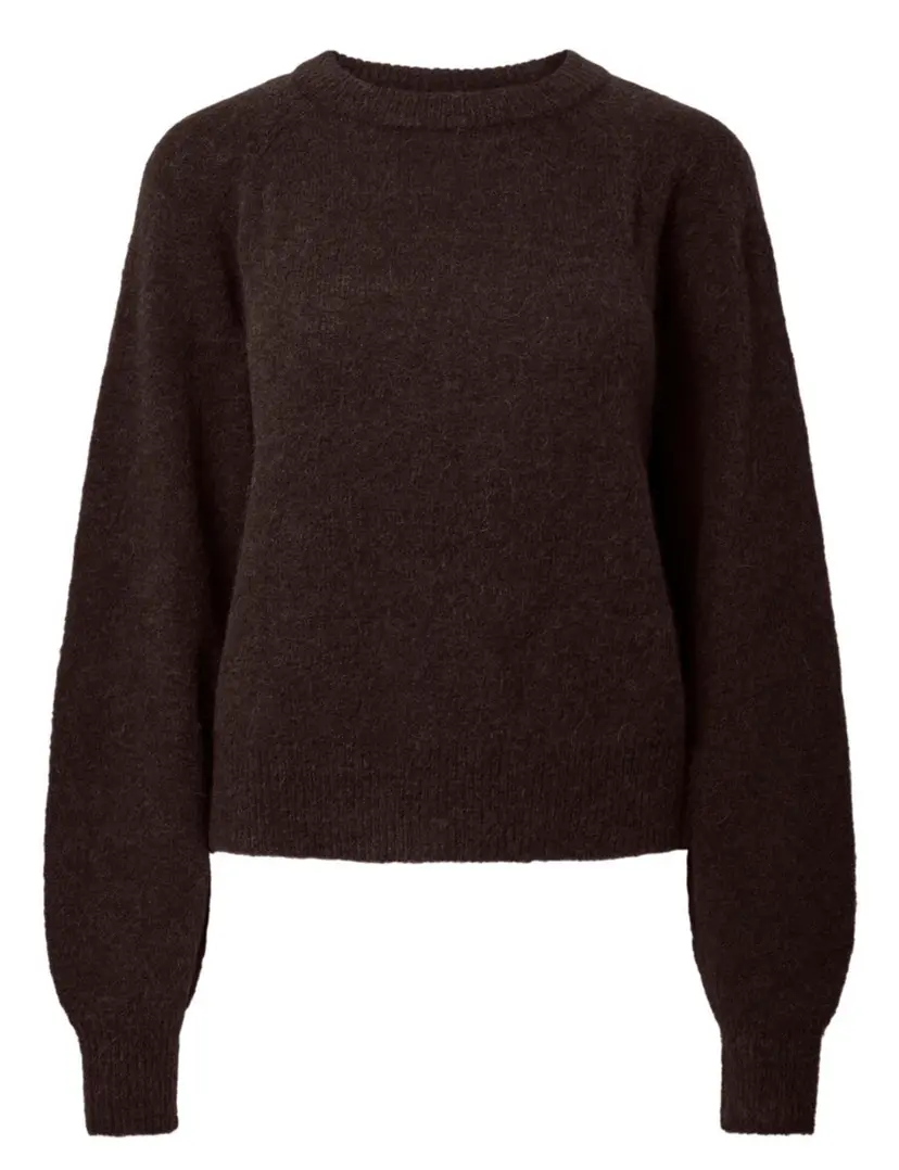 Y.A.S Yasjohi LS Wool Blend Pullover