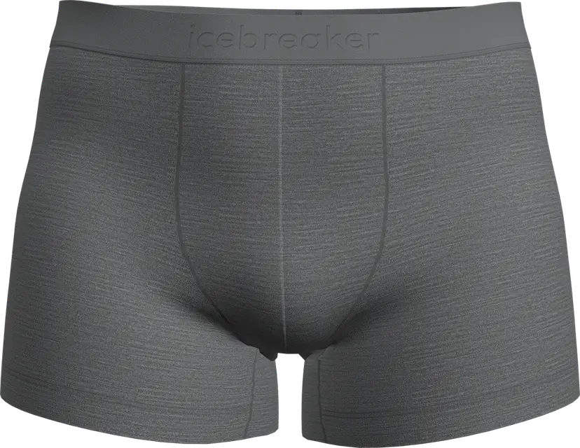Icebreaker Icebreaker Men's Cool-Lite Anatomica Boxers Gritstone Hthr-013