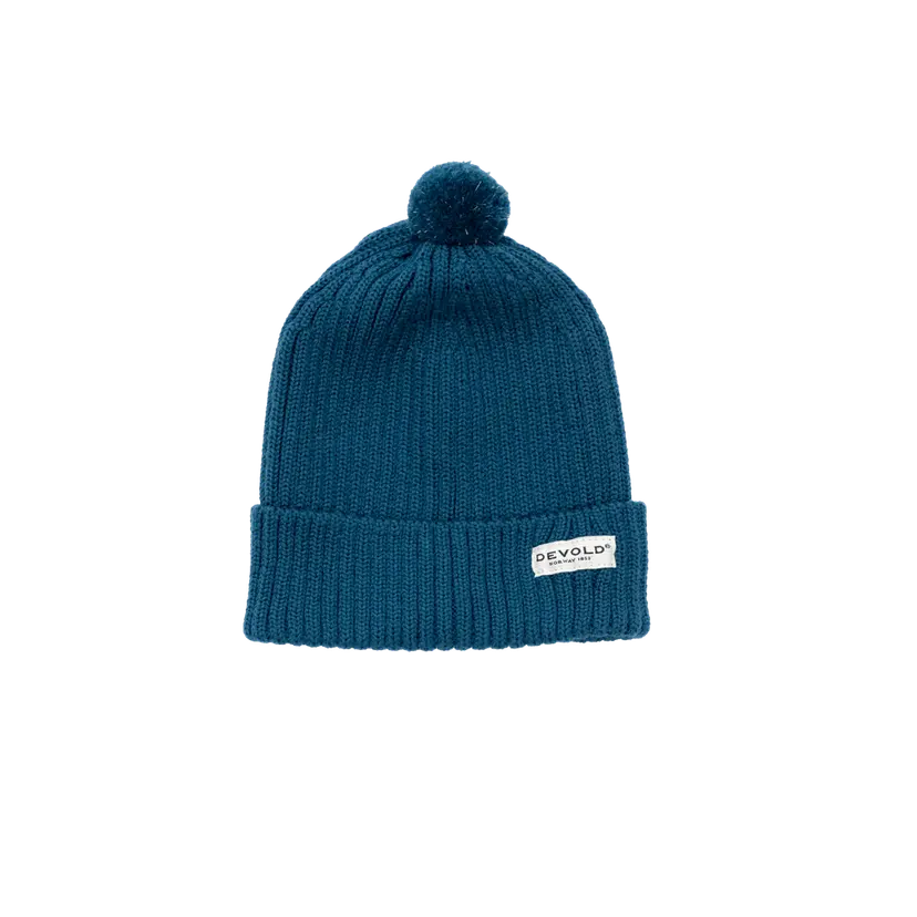 Devold Devold - Skolma Merino Lue Barn - Size 54 - Blå