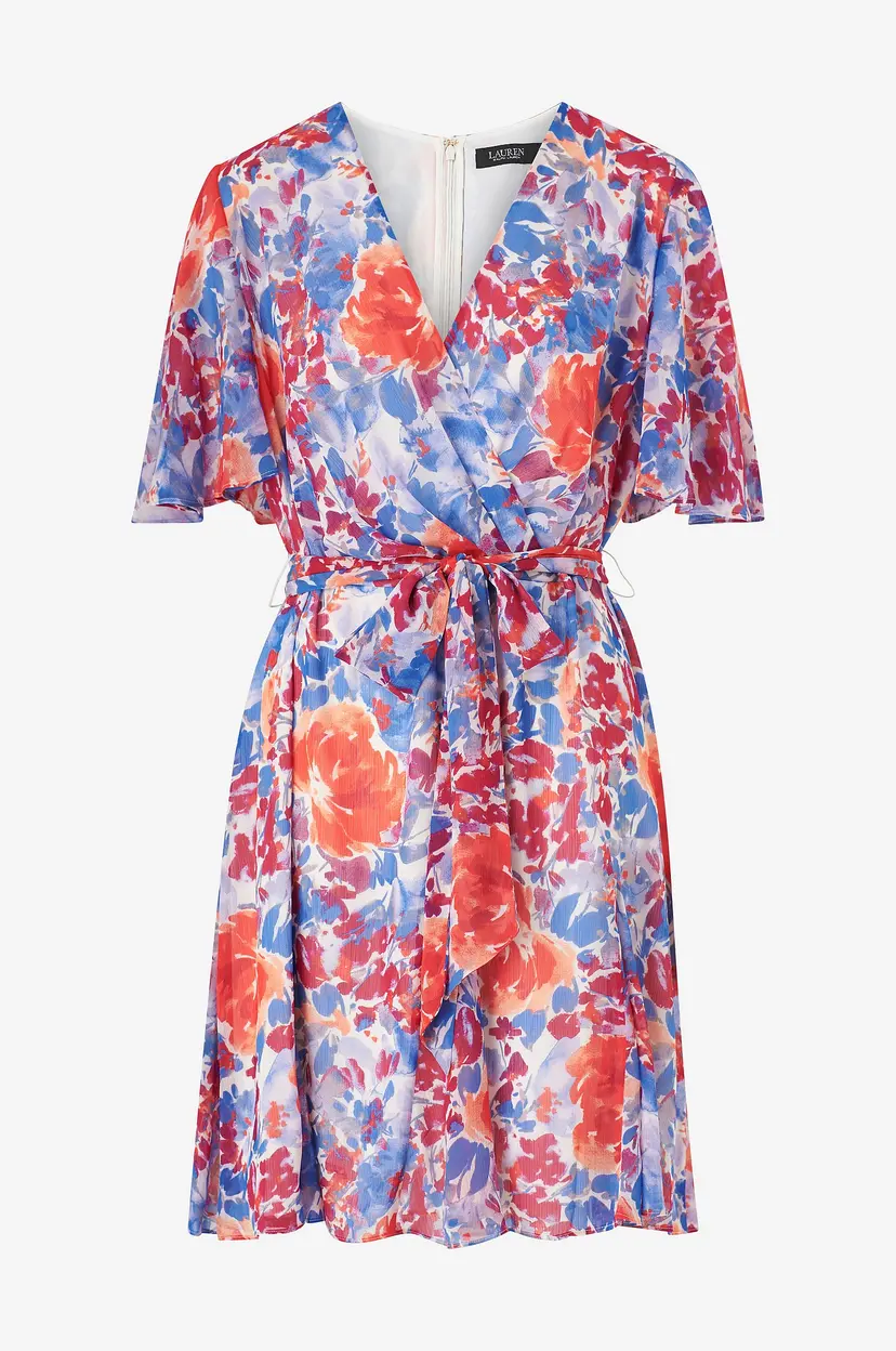Lauren Ralph Lauren Curve Kjole Day - Flerfarget