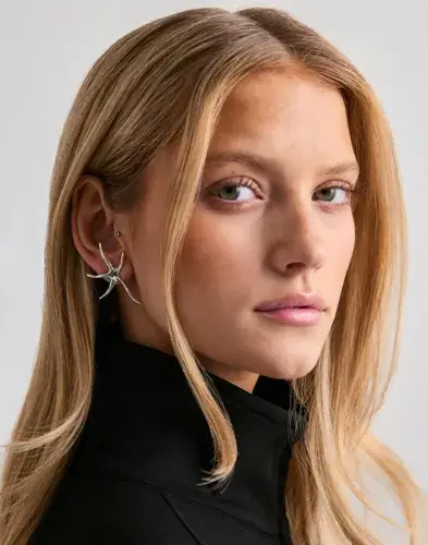 Pilgrim Pilgrim - Sølv - Prism Earrings