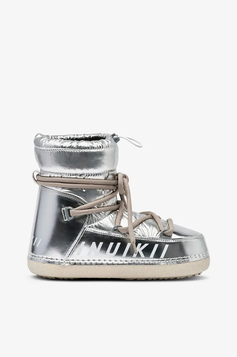 Inuikii Vinterstøveler Mountain Metallic - Sølv