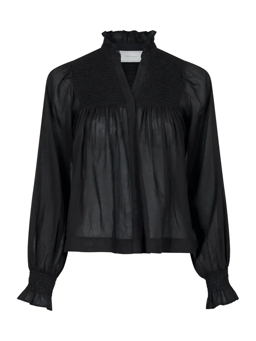 Neo Noir Jill S Voile Blouse