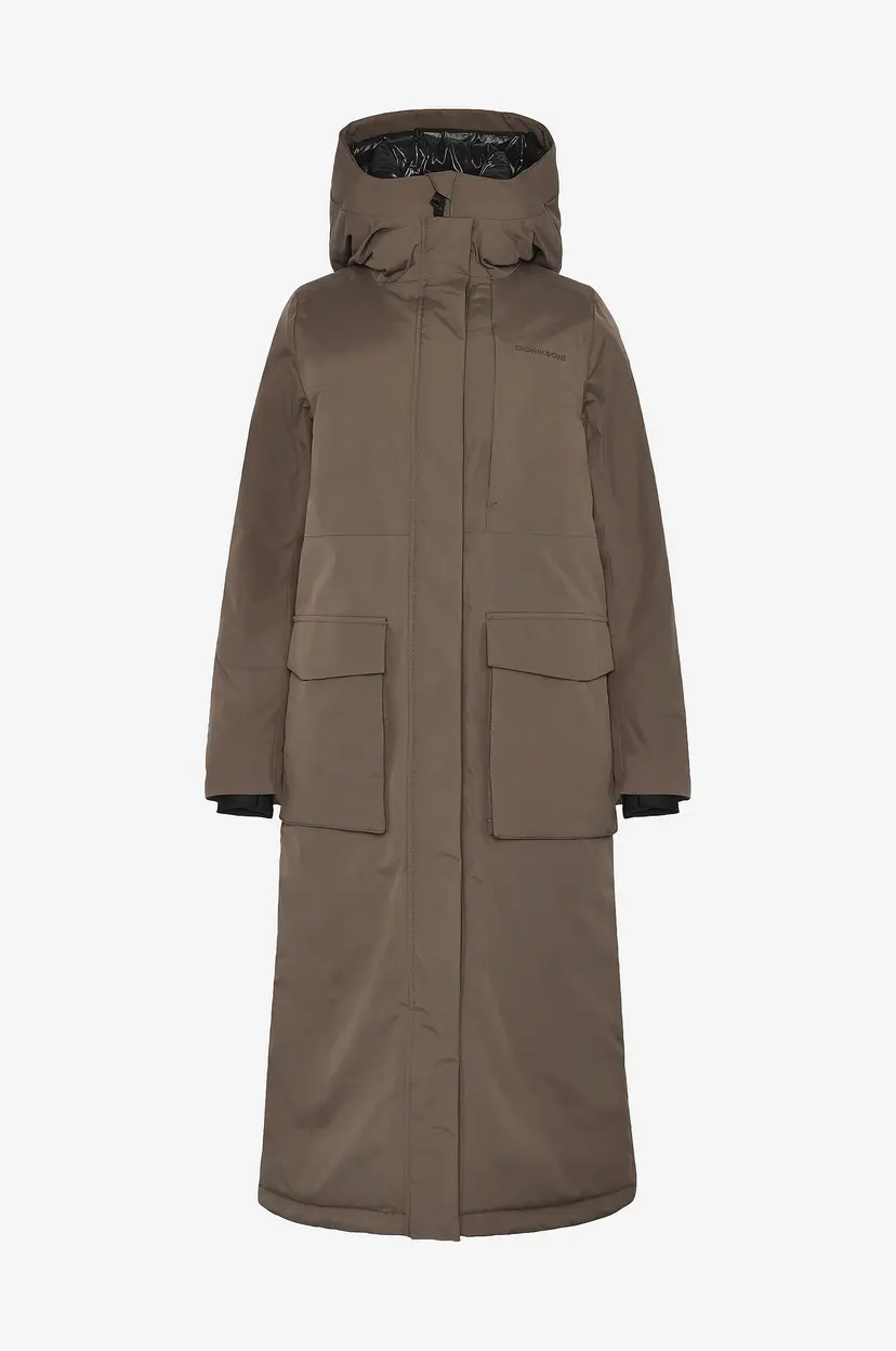 Didriksons Parka Leya Wns Parka L 4 - Brun