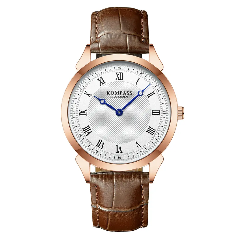 Kompass Stockholm Kompass Élysée Rose Gold Brown