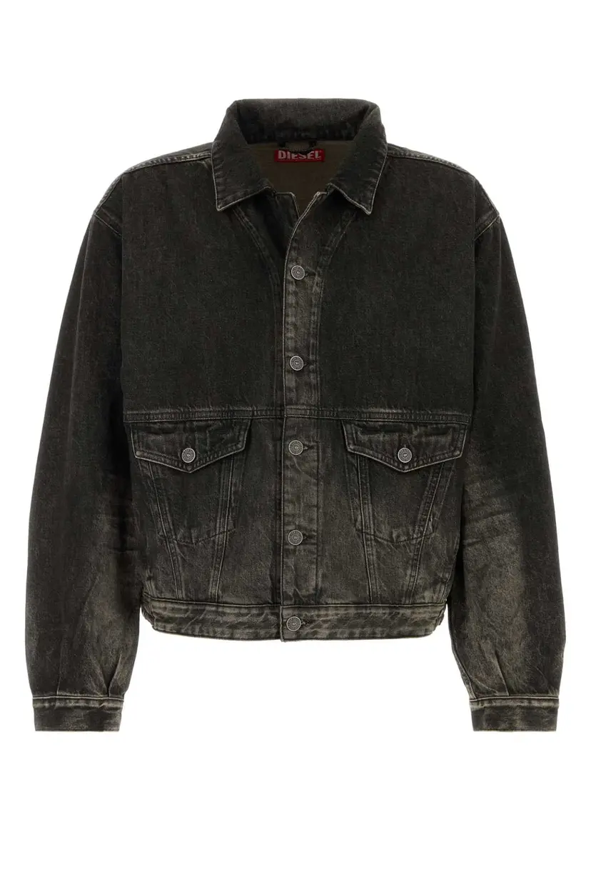 Diesel Diesel Denimjakker – Svart
