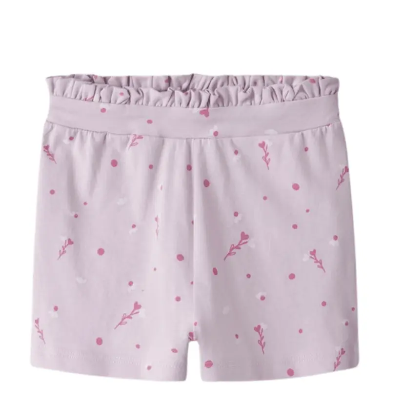 NAME IT Name It - Shorts Vilinse Lavender Fog