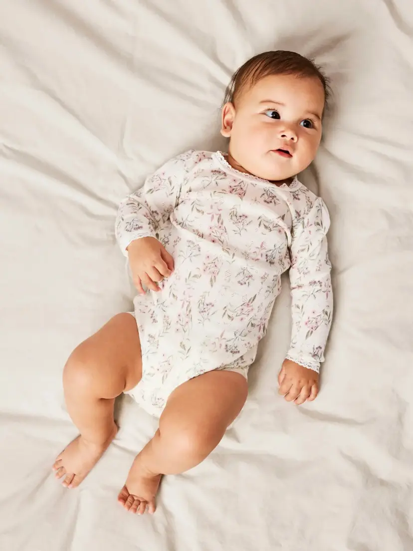 NAME IT Body "WANG" Baby Snow White Blomster
