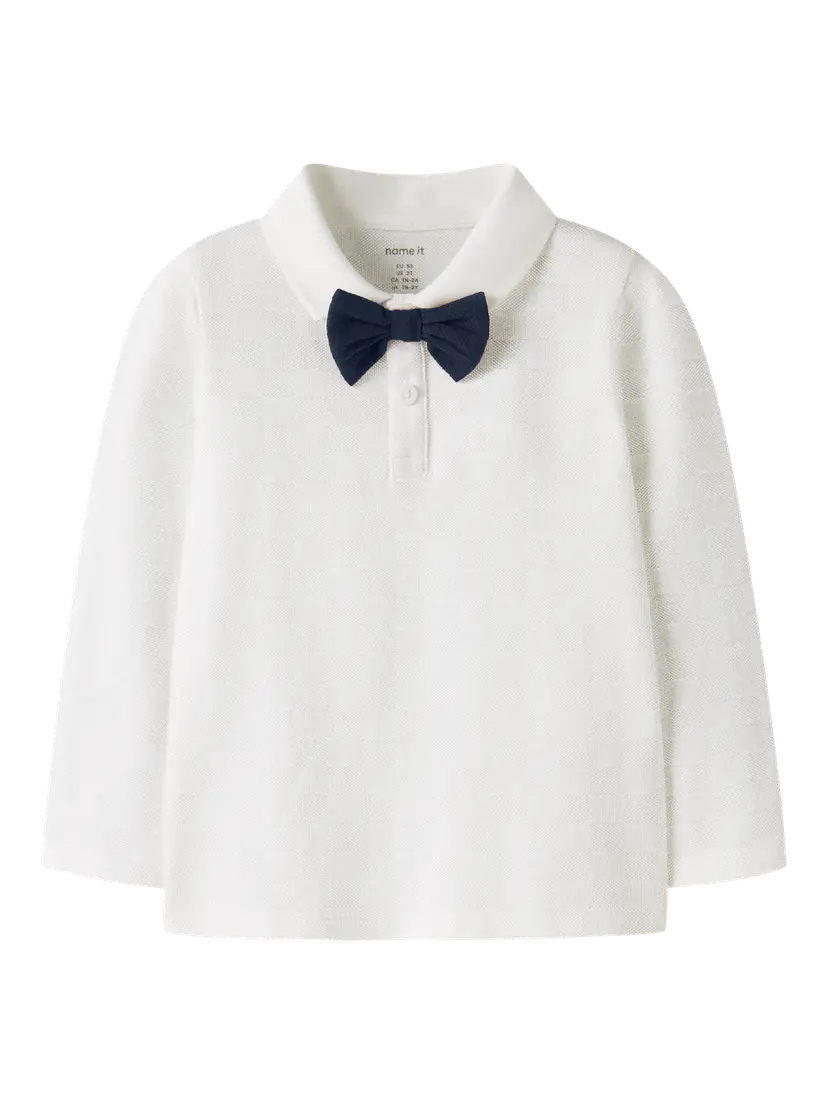 NAME IT Name It - Poloskjorte Rogula Bright White