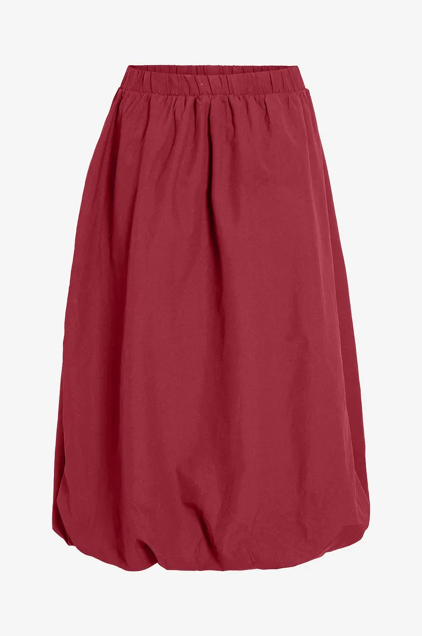 Vila Skjørt viSema Midi Balloon Skirt - Rød