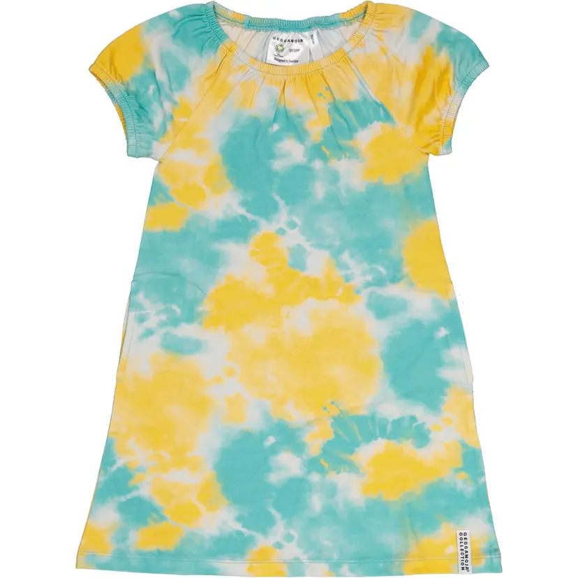 Geggamoja Nattlinne Tie Dye Gul - 50/56