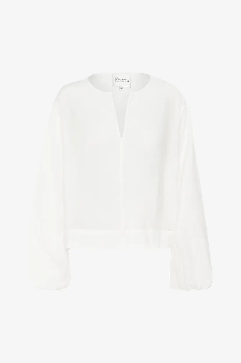 My Essential Wardrobe Bluse LiloMW Blouse - Hvit