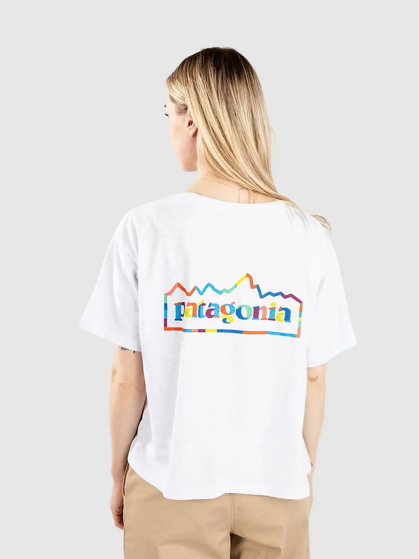 Patagonia Patagonia Unity Fitz Easy Cut Responsibili T-skjorte hvit
