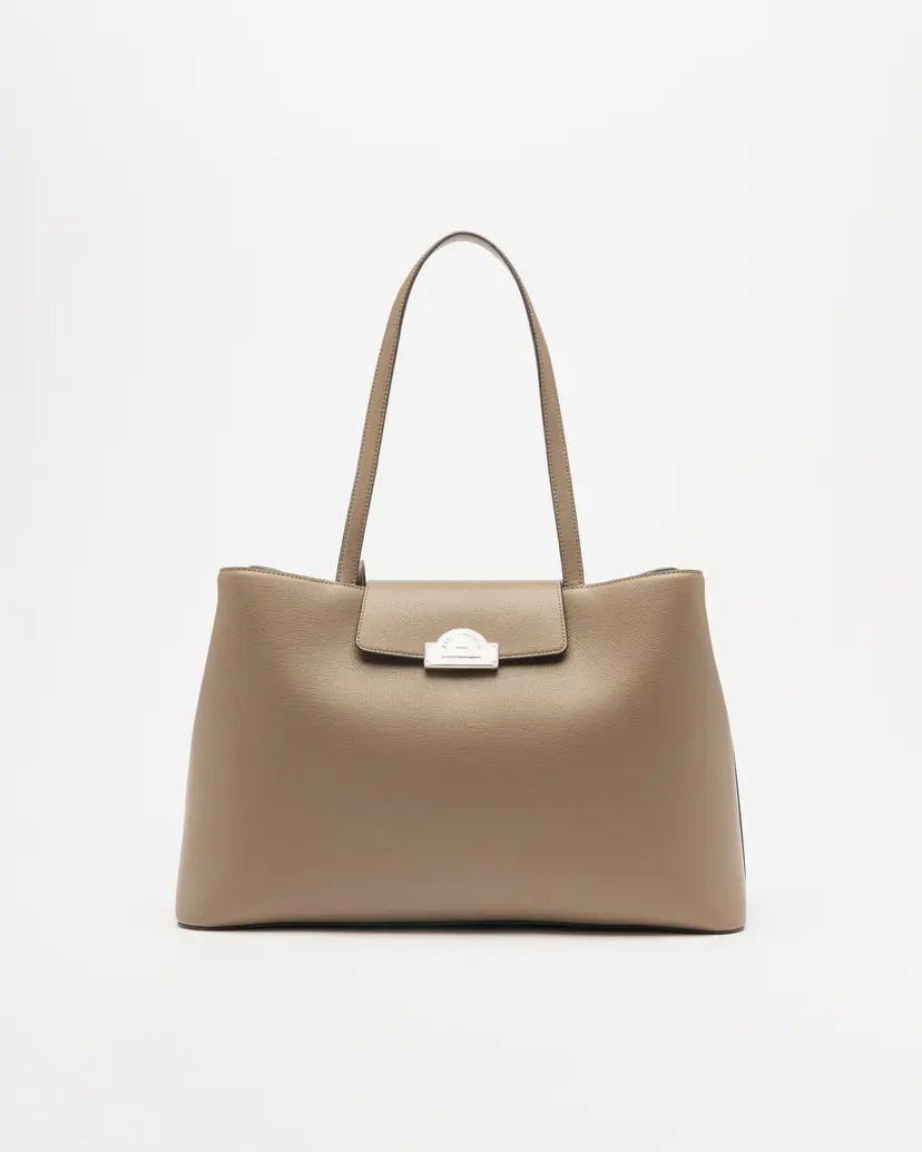 Karl Lagerfeld Karl Lagerfeld K/RSG Metal MD Tote Taupe Tote bag