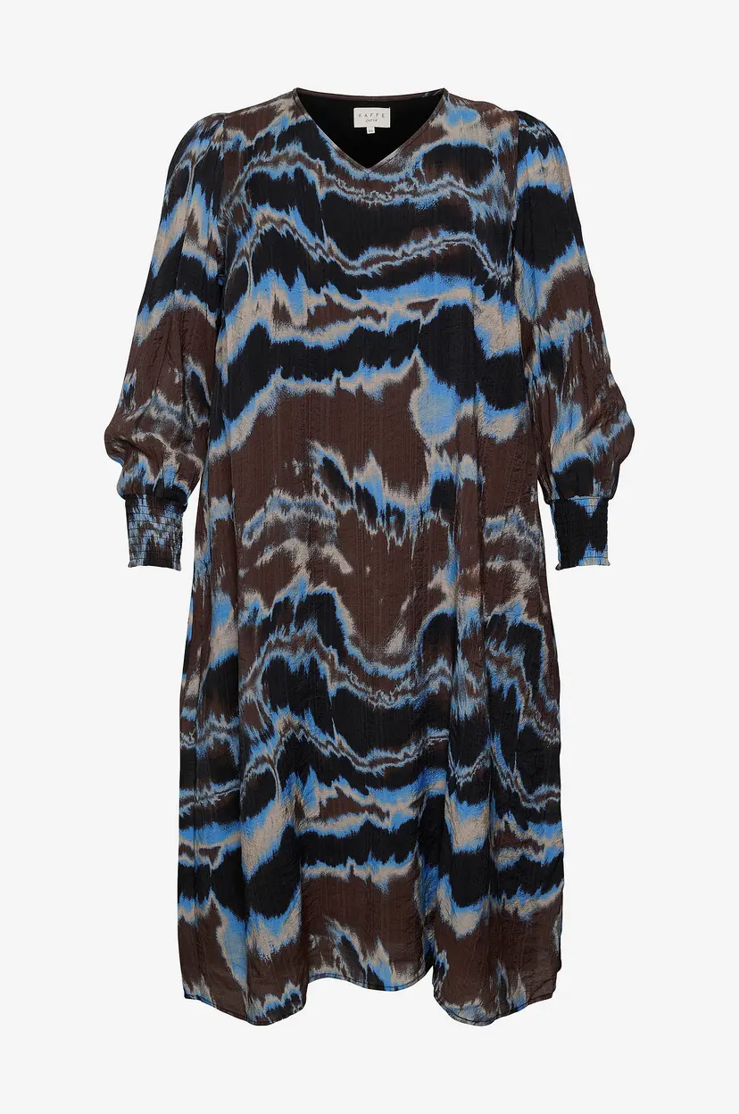 KAFFE Curve Kjole kcSusse Dress - Brun