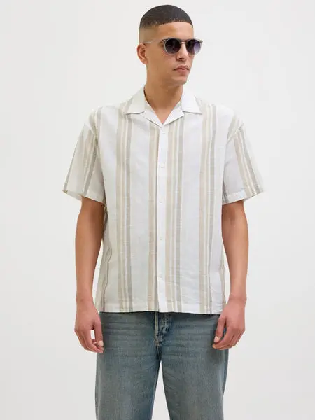 Jack & Jones Jprccsummer Stripe Resort S/S Shirt