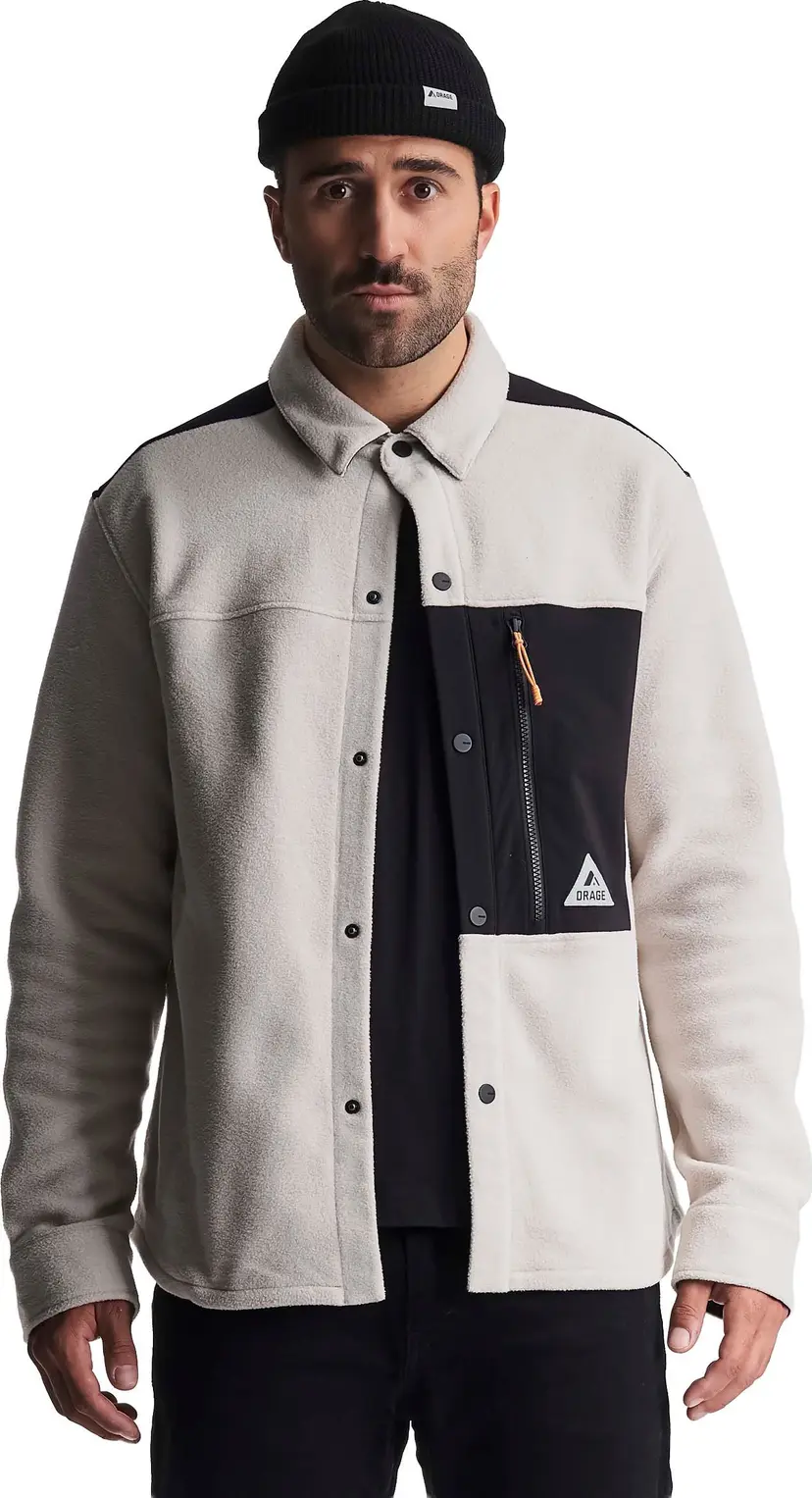 Orage Orage Unisex Hunter Fleece Shirt Dark Birch