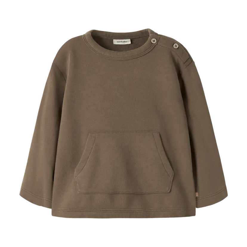 Lil`Atelier Lil'Atelier - Genser London Loose Teak