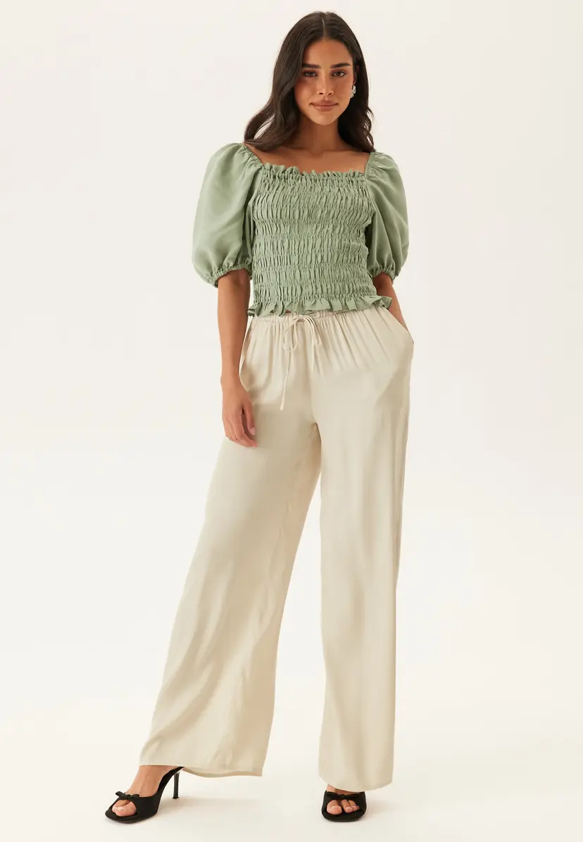 Bubbleroom CC Viscose Satin Trousers