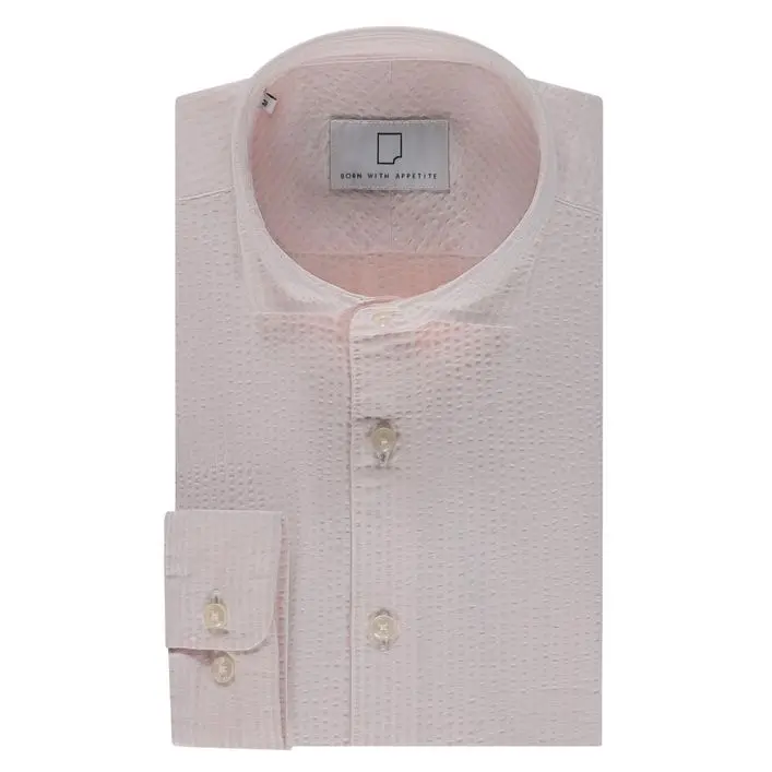 Born With Appetite SAWYER SEERSUCKER SHIRT WS LS
