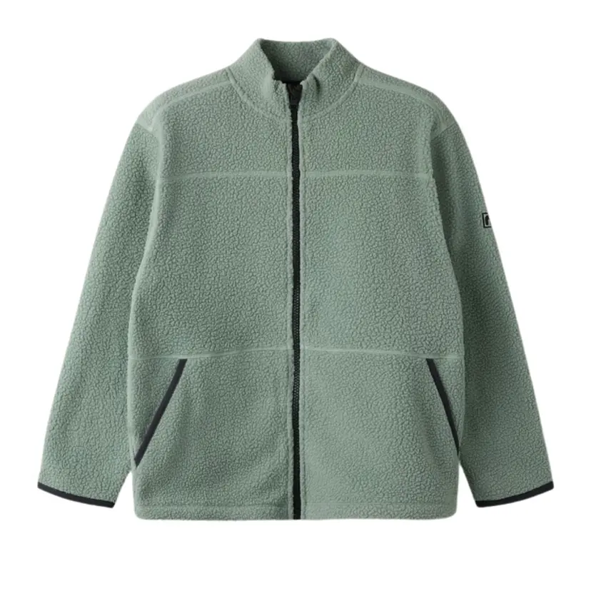 NAME IT Name It - Fleecejakke Bulin Teddy Chinois Green