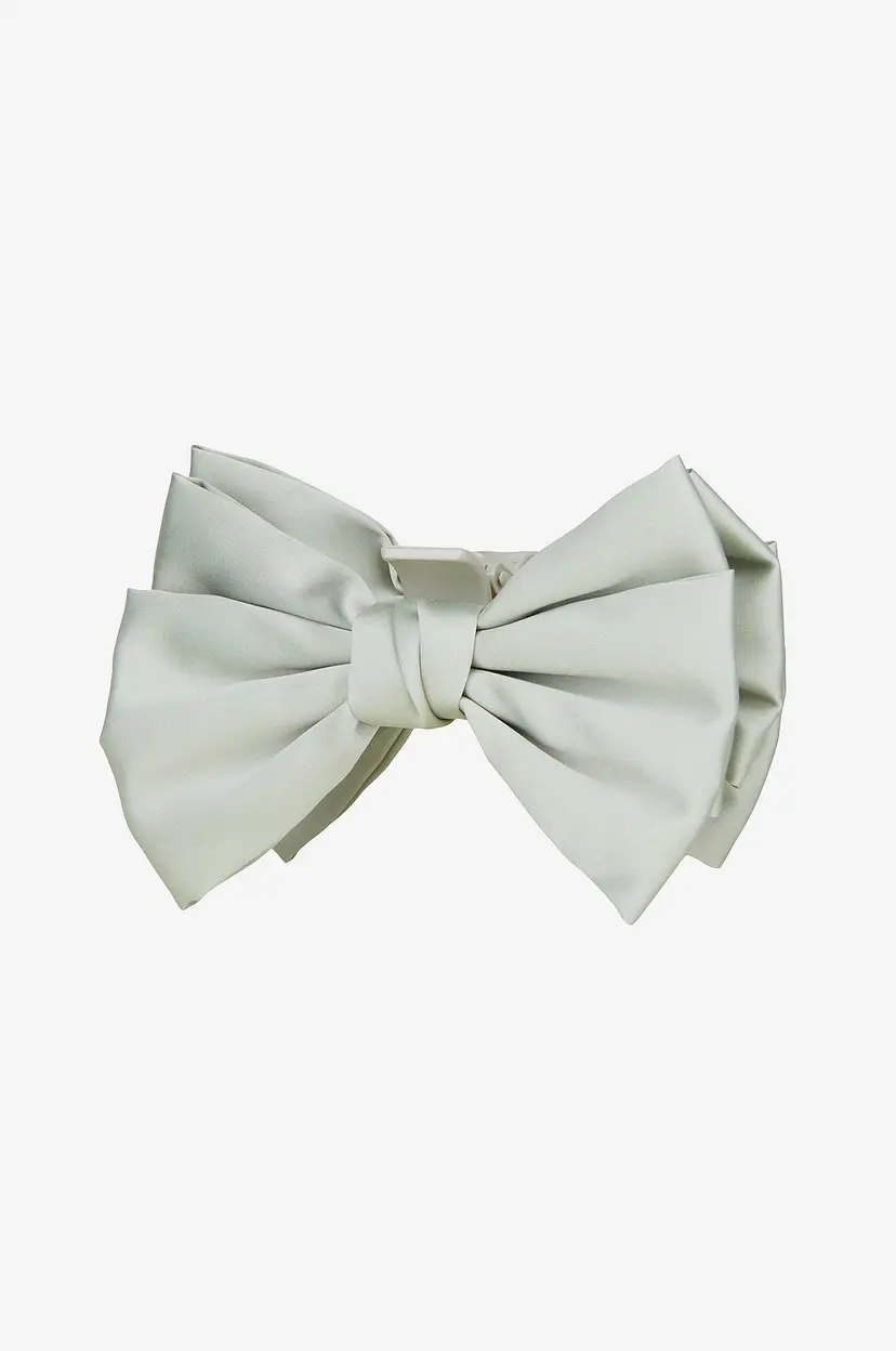 Becksöndergaard Hårklemme Minda Bow Hair Claw - Grønn
